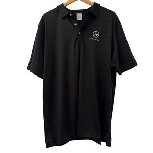 Callaway Opti-Dri Black Golf Polo Shirt, Embroidered Logo Men’s Size XL Sport